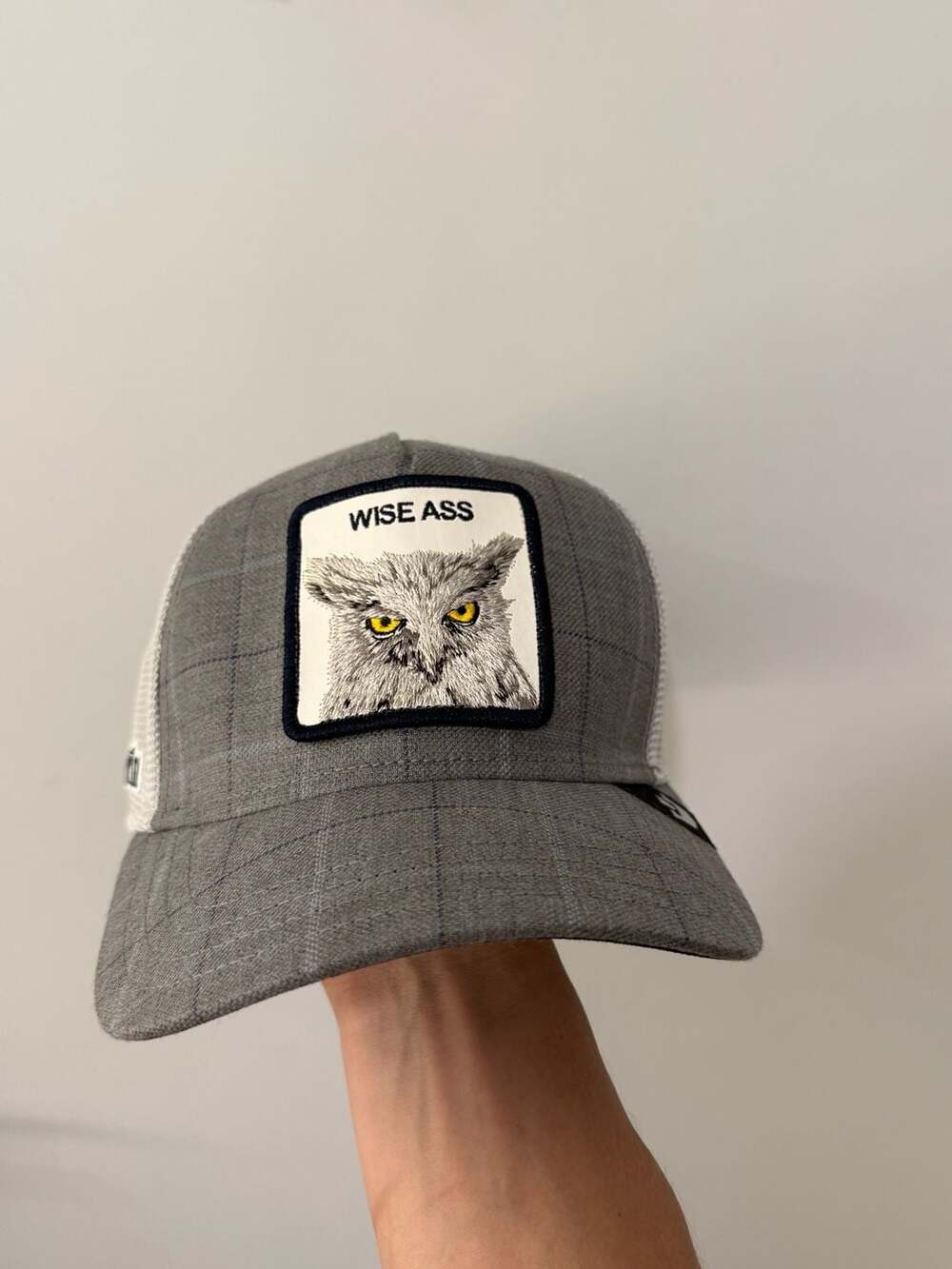 Goorin Bros. The Farm Wise Ass Owl Trucker Snapback Hat
